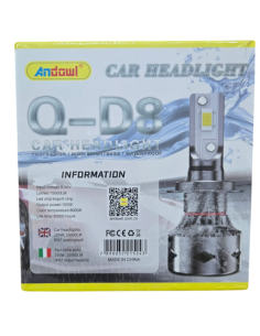 Coppia Lampade LED H7 100W 15000LM 2