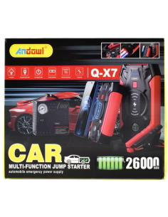 Avviatore Batteria 26000mAh 600A con Torcia, USB e... 2