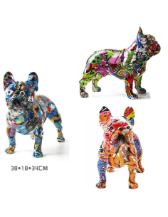 Salvadanaio 38x18x34cm Bulldog art.301035 2
