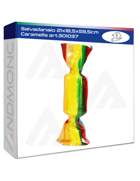 Salvadanaio 21x18,5x59,5cm Caramella art.301037