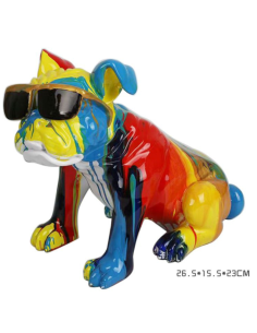 Salvadanaio 26,5x15,5x23cm Cane art.301038 2