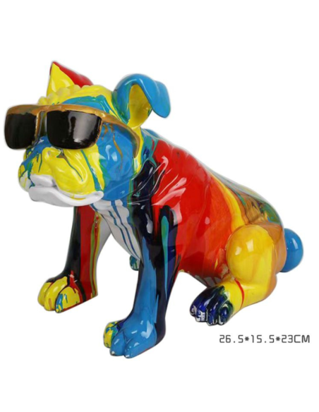 Salvadanaio 26,5x15,5x23cm Cane art.301038