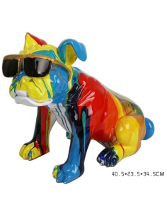 Salvadanaio 40,5x23,5x34.5cm Cane art.301039 2