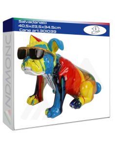 Salvadanaio 40,5x23,5x34.5cm Cane art.301039
