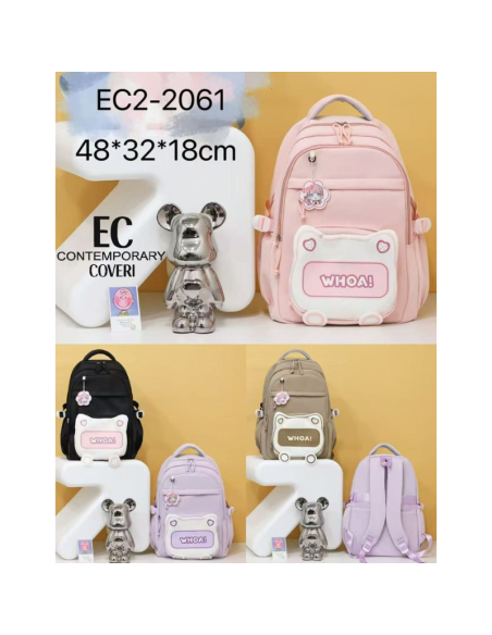 Zaino Coveri contemporari EC22061, 4 colori 48x32x18cm