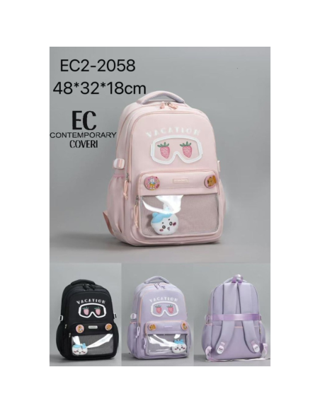 Zaino Coveri contemporari EC22058, 3 colori 48x32x18cm