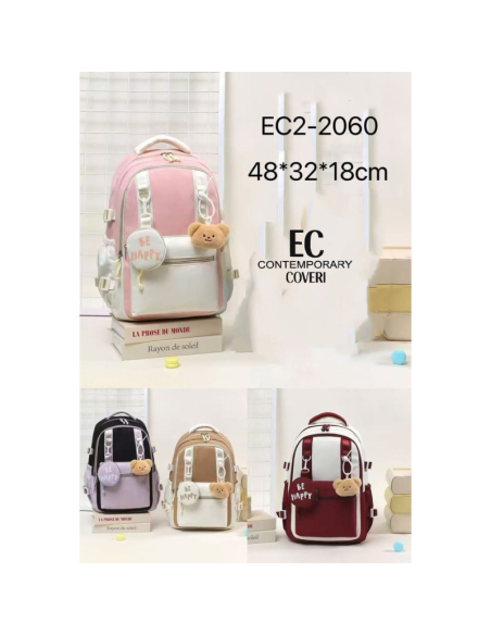 Zaino Coveri contemporari EC22060, 4 colori 48x32x18cm