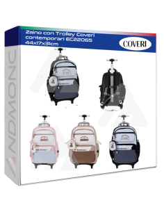Zaino con Trolley Coveri contemporari EC22065 44x17x31cm