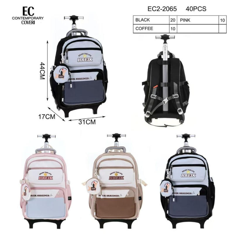 Zaino con Trolley Coveri contemporari EC22065...