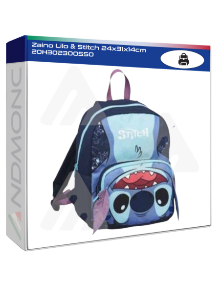 Zaino Lilo & Stitch 24x31x14cm 20H302300550