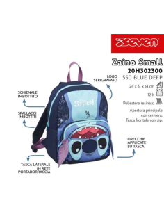 Zaino Lilo & Stitch 24x31x14cm 20H302300550 2