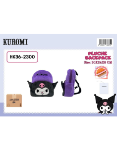 Zaino Hello Kitty Kuromi Peluche 30x24x8cm HK362300 2