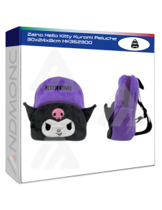 Zaino Hello Kitty Kuromi Peluche 30x24x8cm HK362300