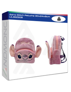 Zaino Stitch Peluche 30x24x8cm LIL362308