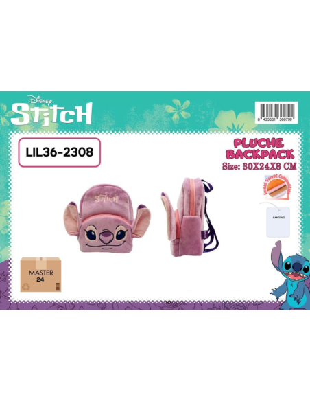 Zaino Stitch Peluche 30x24x8cm LIL362308