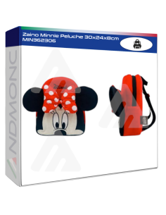Zaino Minnie Peluche 30x24x8cm MIN362306