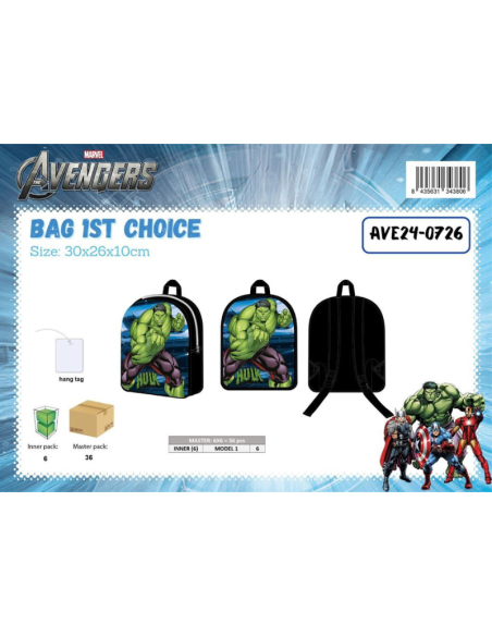 Zaino HULK ave240726