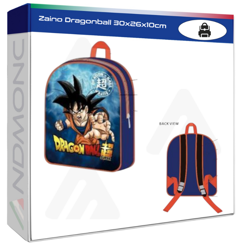 Zaino Dragonball 30x26x10cm
