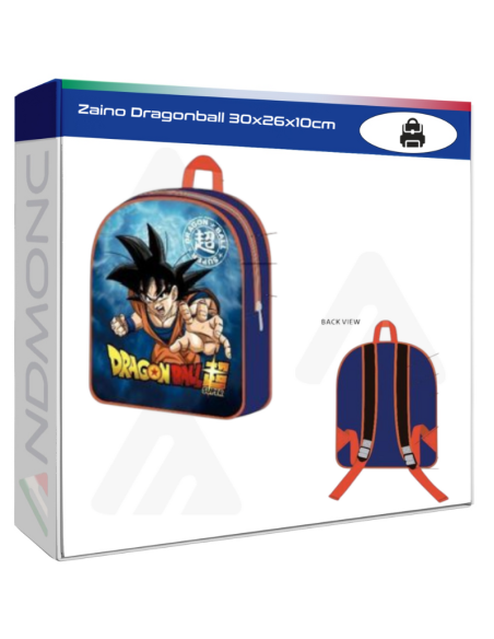 Zaino Dragonball 30x26x10cm