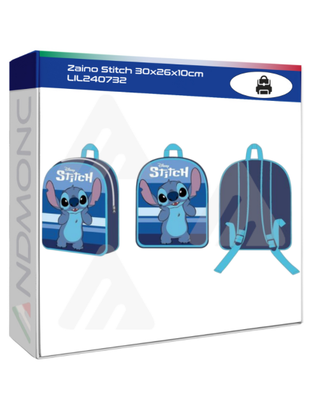 Zaino Stitch 30x26x10cm LIL240732