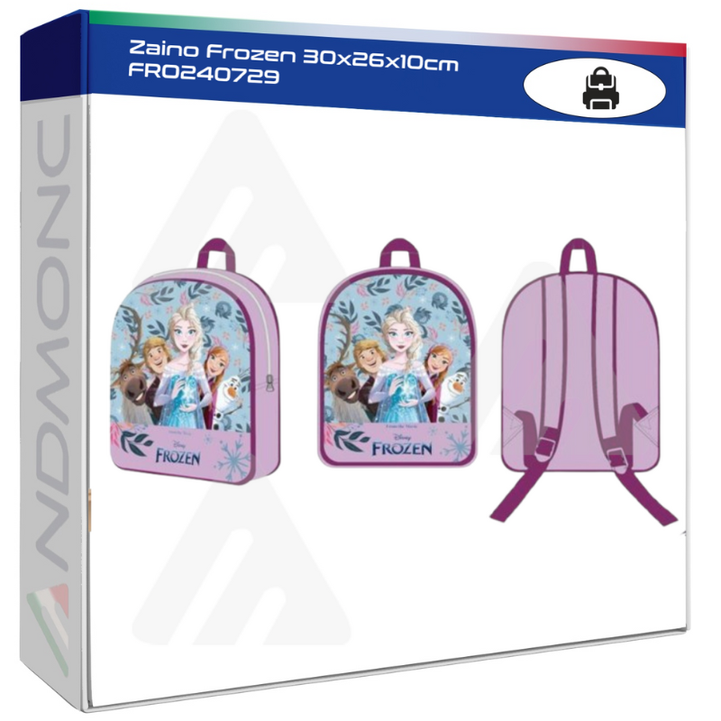 Zaino Frozen 30x26x10cm FRO240729