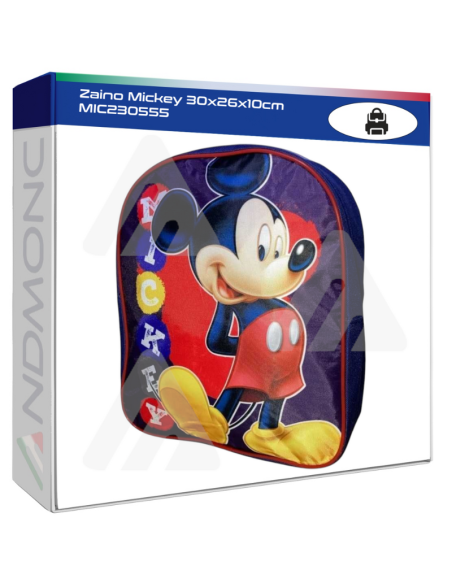 Zaino Mickey 30x26x10cm MIC230555