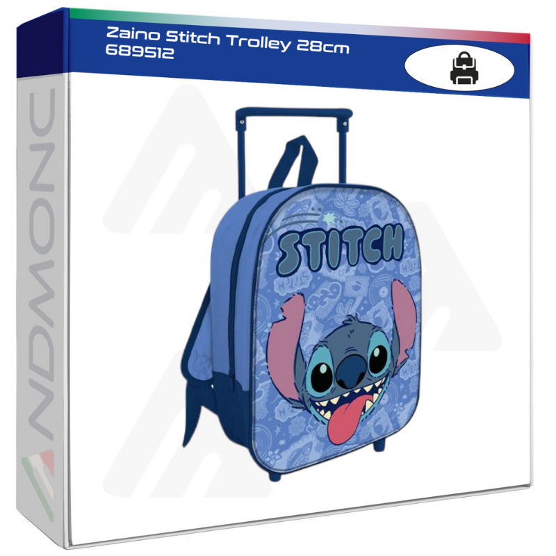 Zaino Stitch Trolley 28cm 689512