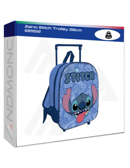 Zaino Stitch Trolley 28cm 689512