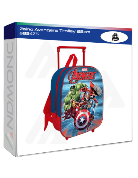 Zaino Avengers Trolley 28cm 689475