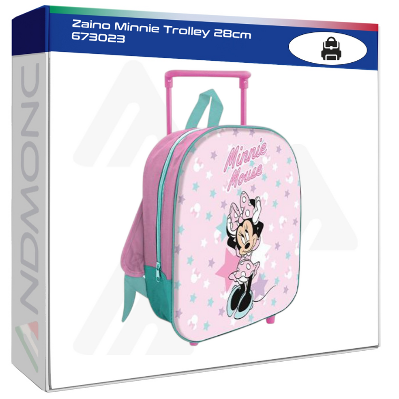 Zaino Minnie Trolley 28cm 673023