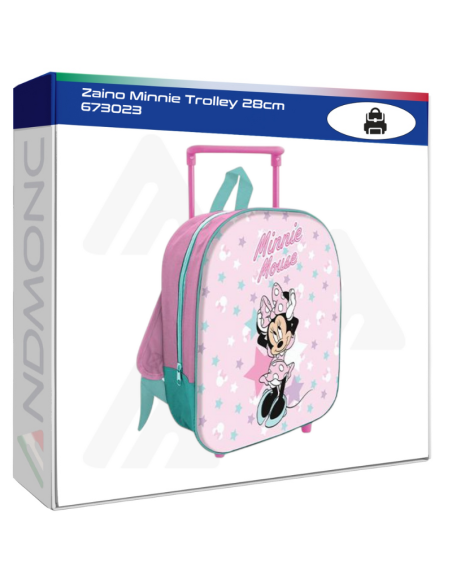 Zaino Minnie Trolley 28cm 673023