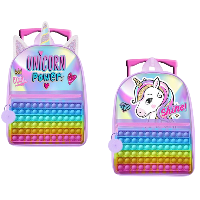Trolley Zaino Asilo Unicorn 18483270