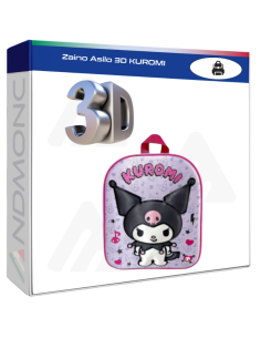 Zaino Asilo 3D KUROMI