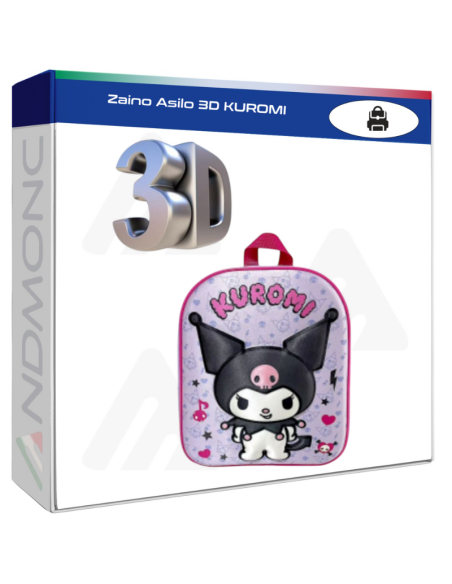 Zaino Asilo 3D KUROMI