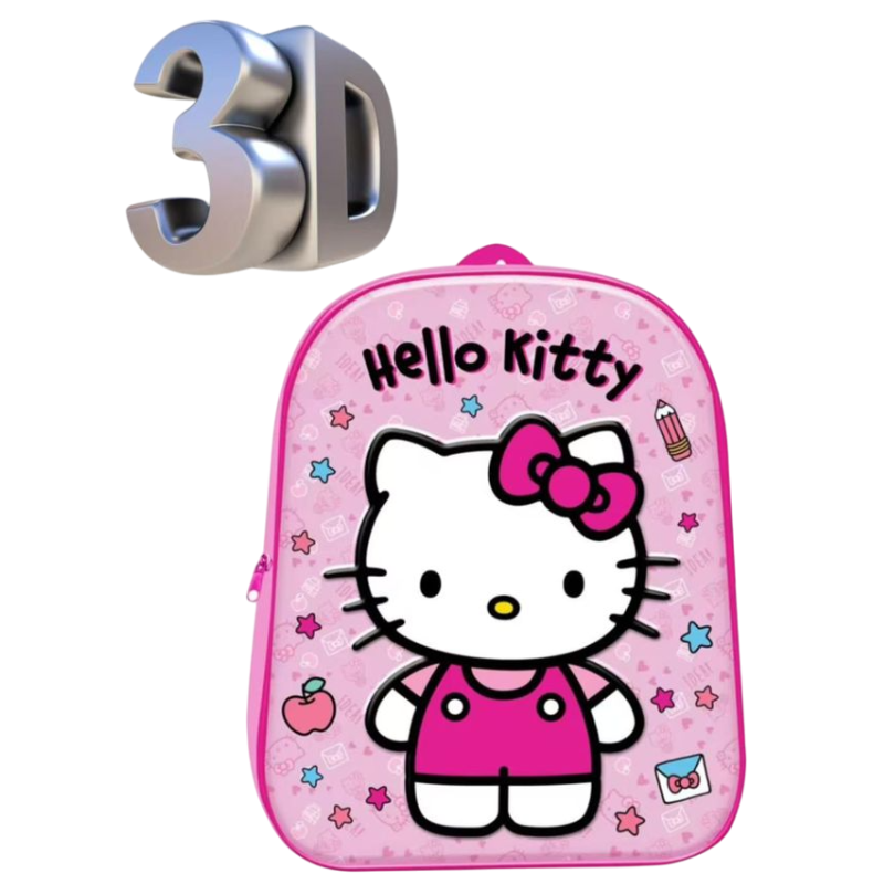 Zaino Asilo 3D Hello Kitty