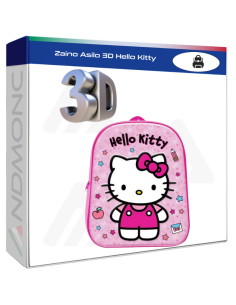 Zaino Asilo 3D Hello Kitty
