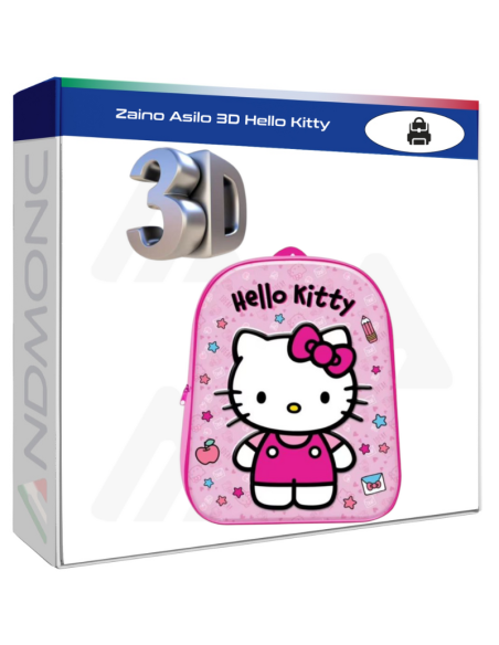Zaino Asilo 3D Hello Kitty
