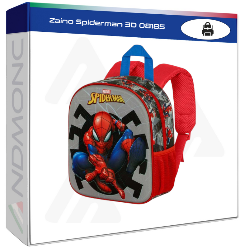 Zaino Spiderman 3D 08185