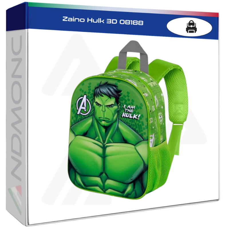 Zaino Hulk 3D 08188