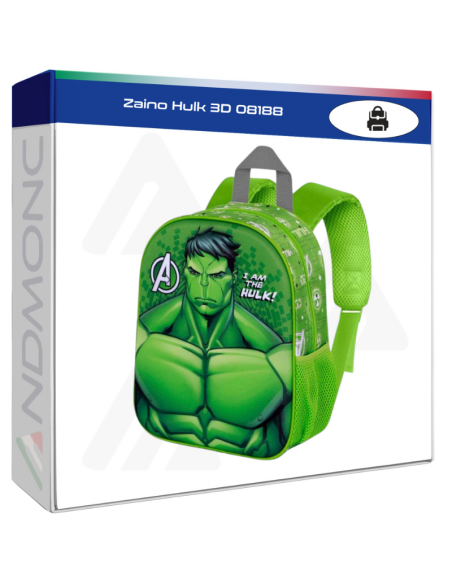 Zaino Hulk 3D 08188