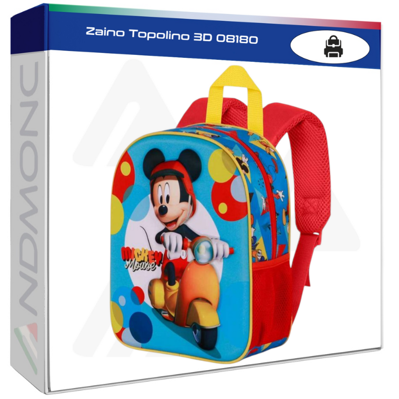 Zaino Topolino 3D 08180