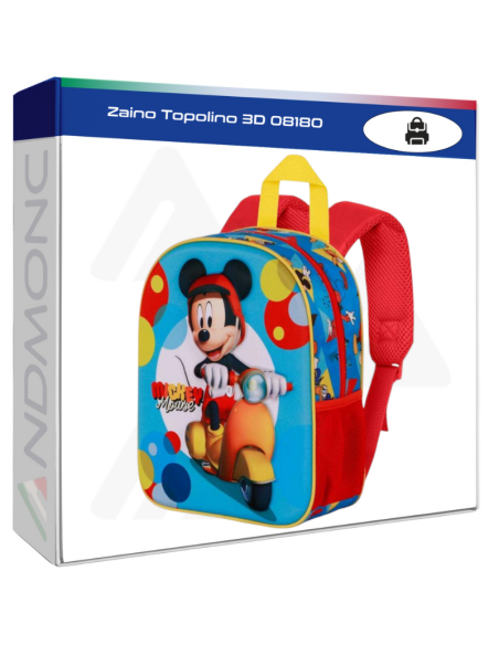 Zaino Topolino 3D 08180