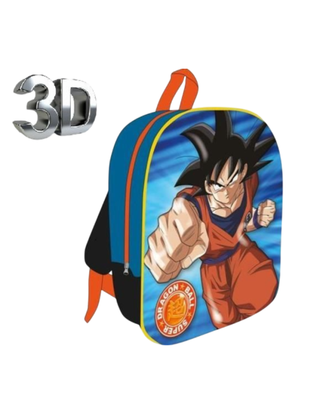 Zaino Dragon Ball 3D 30x26x10cm DB230124