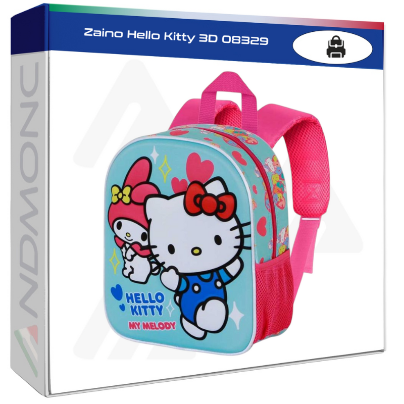 Zaino Hello Kitty 3D 08329