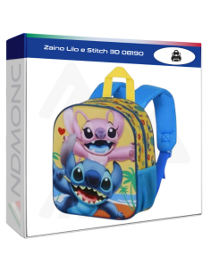 Zaino Lilo e Stitch 3D 08190