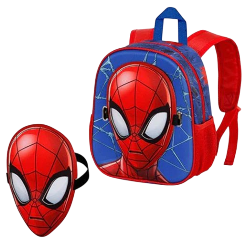 Zaino Spiderman con Maschera 3D 05638