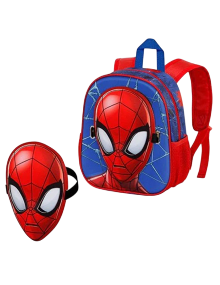 Zaino Spiderman con Maschera 3D 05638