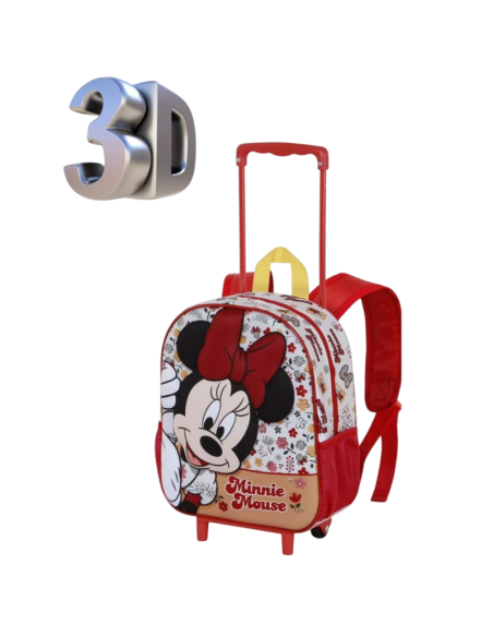 Zaino con ruote 3D Minnie 08163