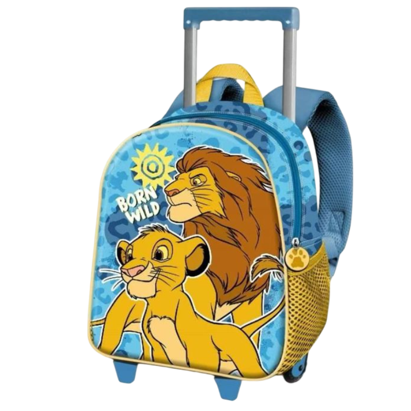 Zaino con ruote 3D Re Leone 085556
