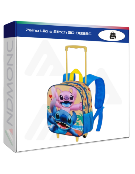 Zaino Lilo e Stitch 3D 08536